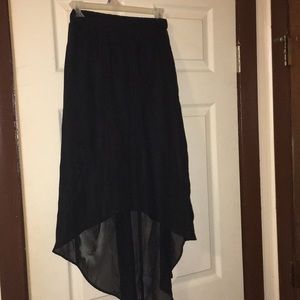 High low skirt